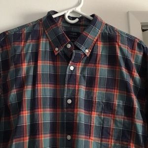 J crew plaid shirt